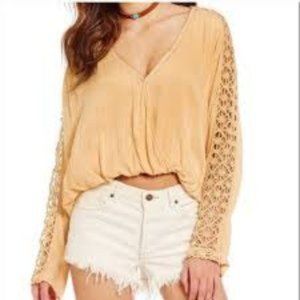 Free People | Runaway Crochet Long Sleeve